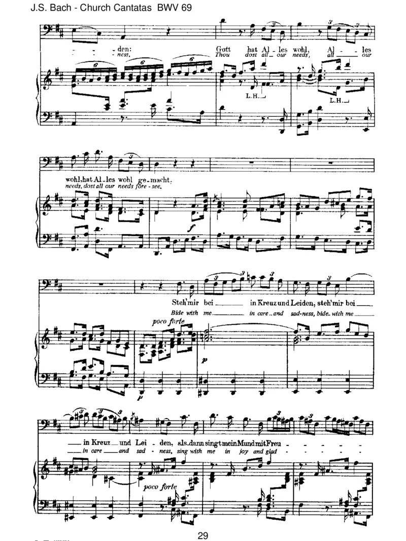 BWV69LobedenHerrn,meineSeele_一万首著名钢琴曲谱哈农贝多芬合集视频教学电子版高清无水印可打印_1古典钢琴知名音乐家谱_巴赫钢琴谱全集_J.S巴赫作品全集_JohannSebastianBach(1685-1750)巴赫