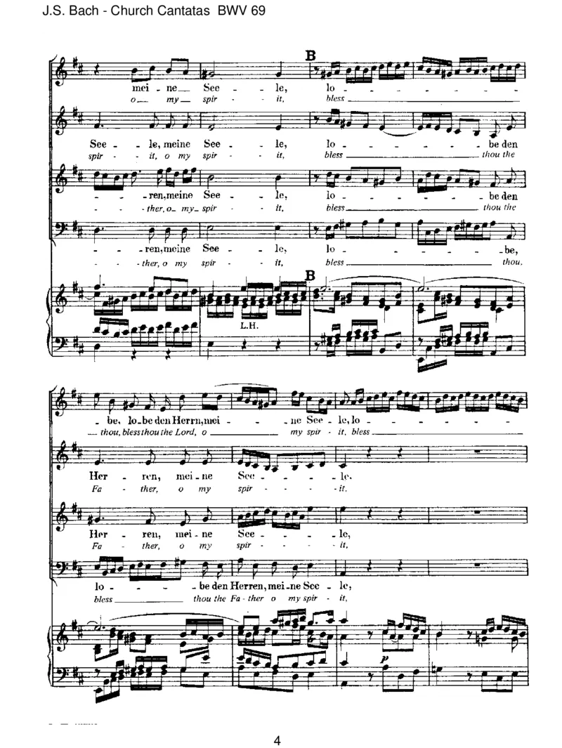 BWV69LobedenHerrn,meineSeele_一万首著名钢琴曲谱哈农贝多芬合集视频教学电子版高清无水印可打印_1古典钢琴知名音乐家谱_巴赫钢琴谱全集_J.S巴赫作品全集_JohannSebastianBach(1685-1750)巴赫