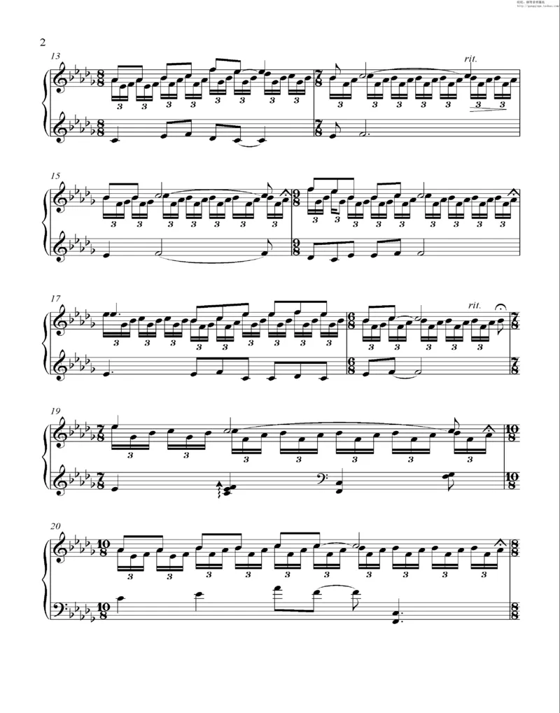 35、细雪-城之内-美莎专辑1-4（208页，共52首）_一万首著名钢琴曲谱哈农贝多芬合集视频教学电子版高清无水印可打印_3流行音乐谱_流行钢琴谱合集形式_高清PDF无水印