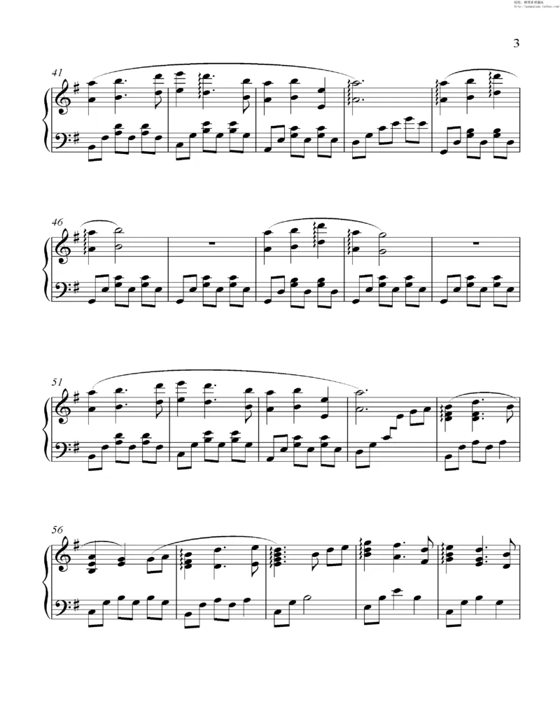 35、细雪-城之内-美莎专辑1-4（208页，共52首）_一万首著名钢琴曲谱哈农贝多芬合集视频教学电子版高清无水印可打印_3流行音乐谱_流行钢琴谱合集形式_高清PDF无水印