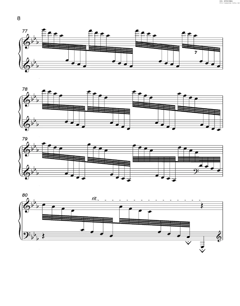 35、细雪-城之内-美莎专辑1-4（208页，共52首）_一万首著名钢琴曲谱哈农贝多芬合集视频教学电子版高清无水印可打印_3流行音乐谱_流行钢琴谱合集形式_高清PDF无水印