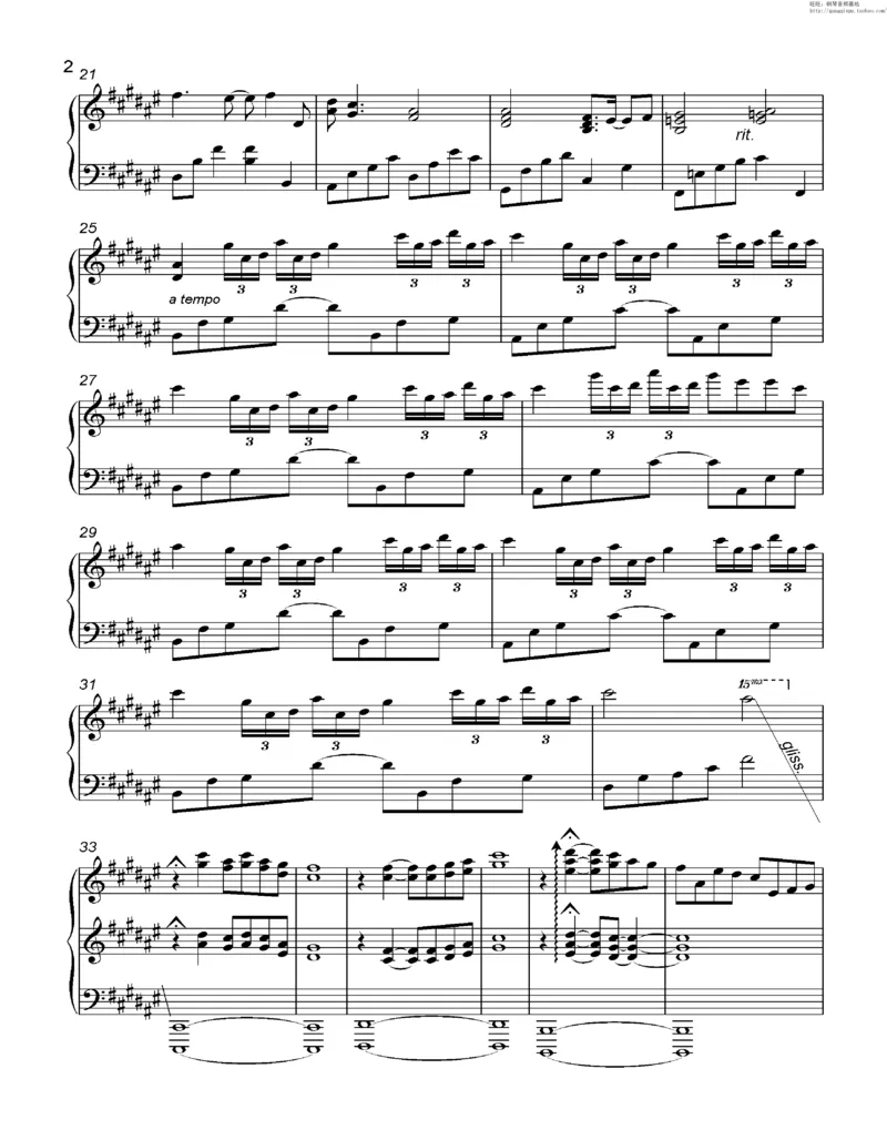 35、细雪-城之内-美莎专辑1-4（208页，共52首）_一万首著名钢琴曲谱哈农贝多芬合集视频教学电子版高清无水印可打印_3流行音乐谱_流行钢琴谱合集形式_高清PDF无水印