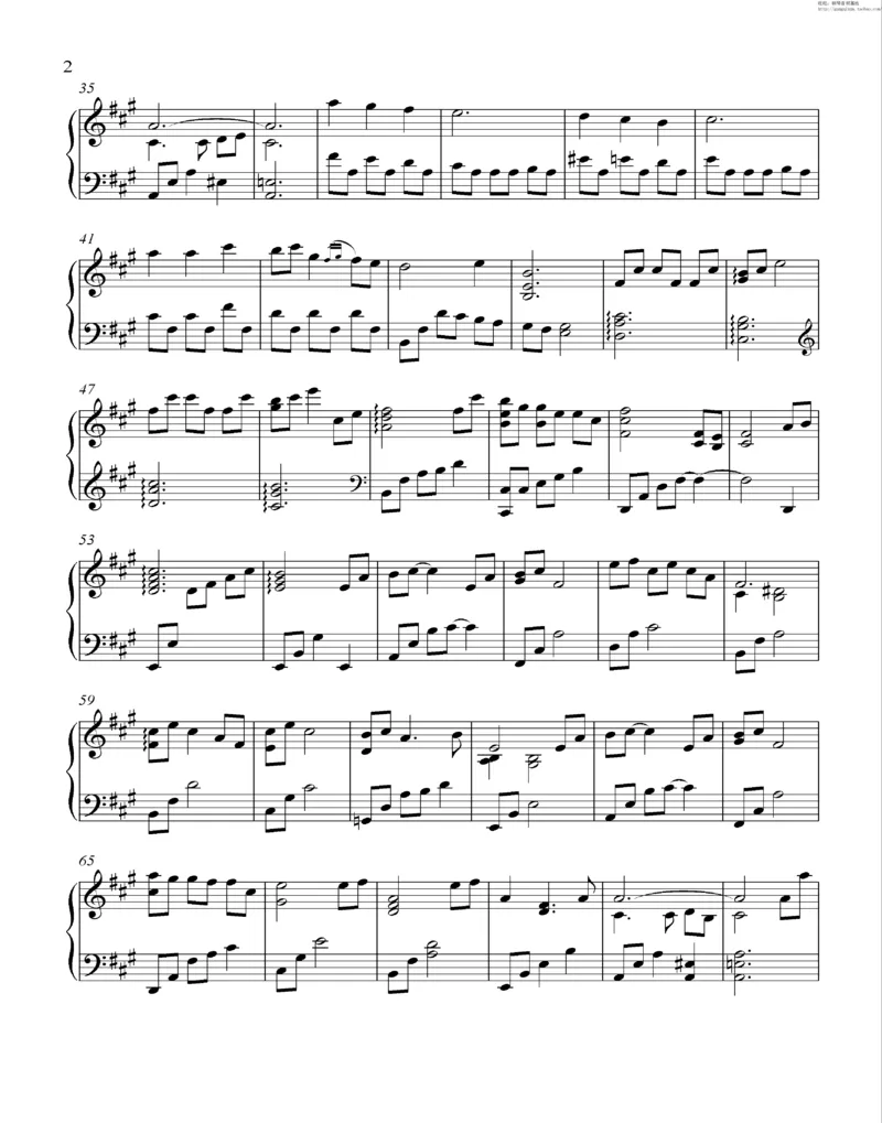 35、细雪-城之内-美莎专辑1-4（208页，共52首）_一万首著名钢琴曲谱哈农贝多芬合集视频教学电子版高清无水印可打印_3流行音乐谱_流行钢琴谱合集形式_高清PDF无水印