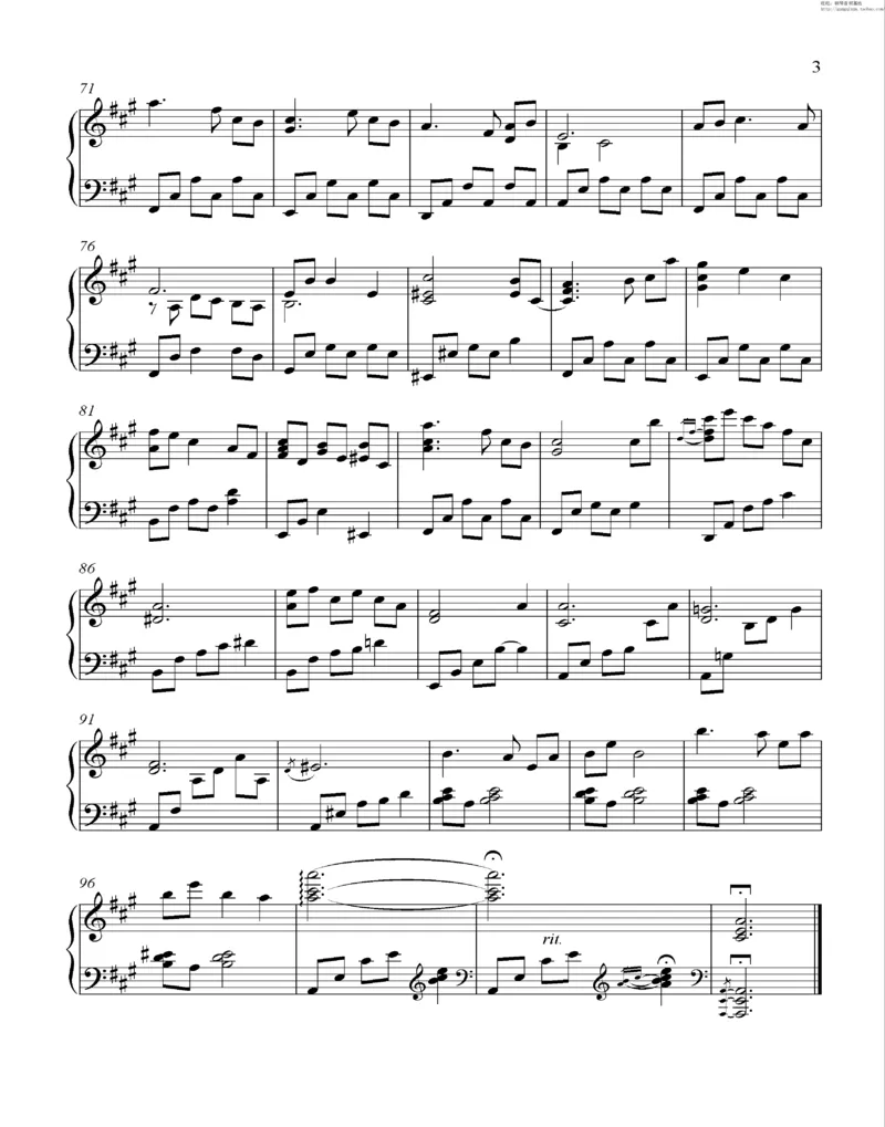 35、细雪-城之内-美莎专辑1-4（208页，共52首）_一万首著名钢琴曲谱哈农贝多芬合集视频教学电子版高清无水印可打印_3流行音乐谱_流行钢琴谱合集形式_高清PDF无水印