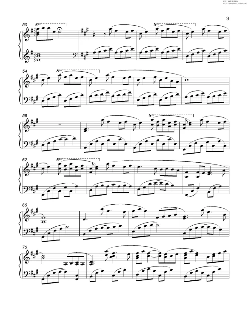 35、细雪-城之内-美莎专辑1-4（208页，共52首）_一万首著名钢琴曲谱哈农贝多芬合集视频教学电子版高清无水印可打印_3流行音乐谱_流行钢琴谱合集形式_高清PDF无水印