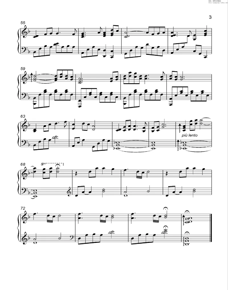 35、细雪-城之内-美莎专辑1-4（208页，共52首）_一万首著名钢琴曲谱哈农贝多芬合集视频教学电子版高清无水印可打印_3流行音乐谱_流行钢琴谱合集形式_高清PDF无水印