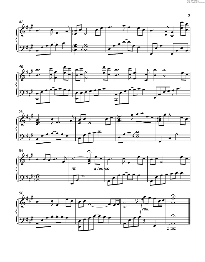 35、细雪-城之内-美莎专辑1-4（208页，共52首）_一万首著名钢琴曲谱哈农贝多芬合集视频教学电子版高清无水印可打印_3流行音乐谱_流行钢琴谱合集形式_高清PDF无水印