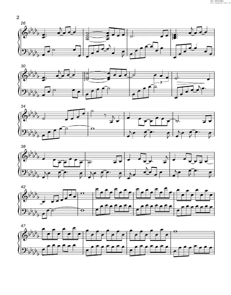 35、细雪-城之内-美莎专辑1-4（208页，共52首）_一万首著名钢琴曲谱哈农贝多芬合集视频教学电子版高清无水印可打印_3流行音乐谱_流行钢琴谱合集形式_高清PDF无水印