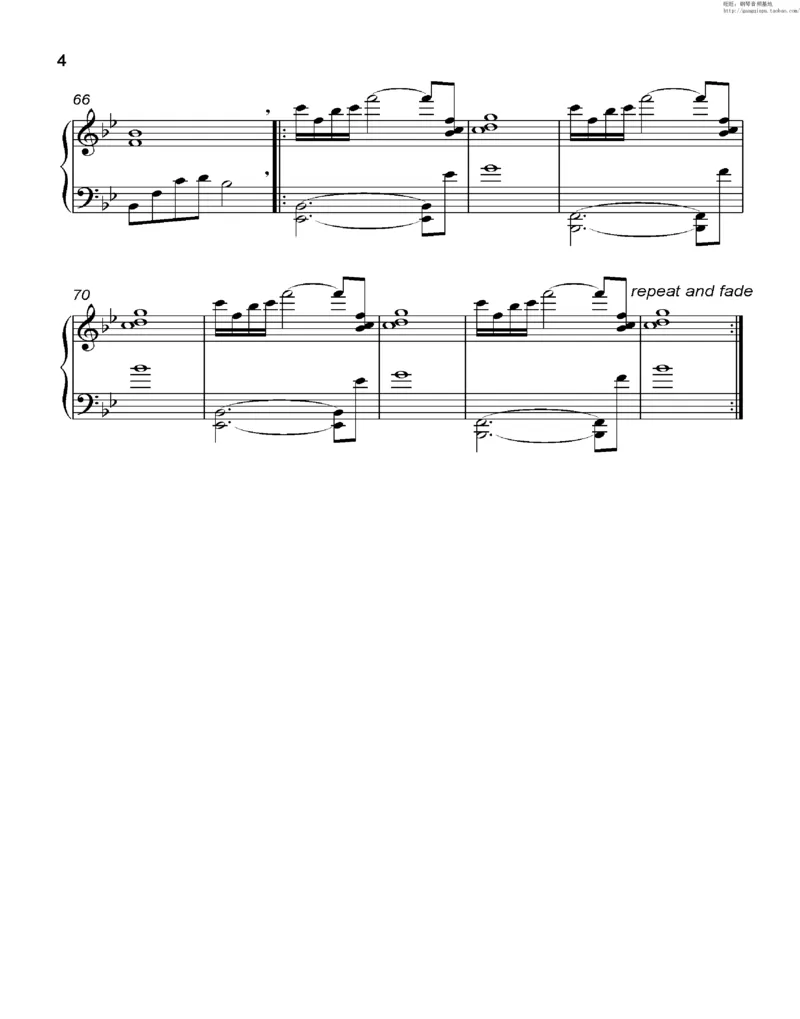 35、细雪-城之内-美莎专辑1-4（208页，共52首）_一万首著名钢琴曲谱哈农贝多芬合集视频教学电子版高清无水印可打印_3流行音乐谱_流行钢琴谱合集形式_高清PDF无水印