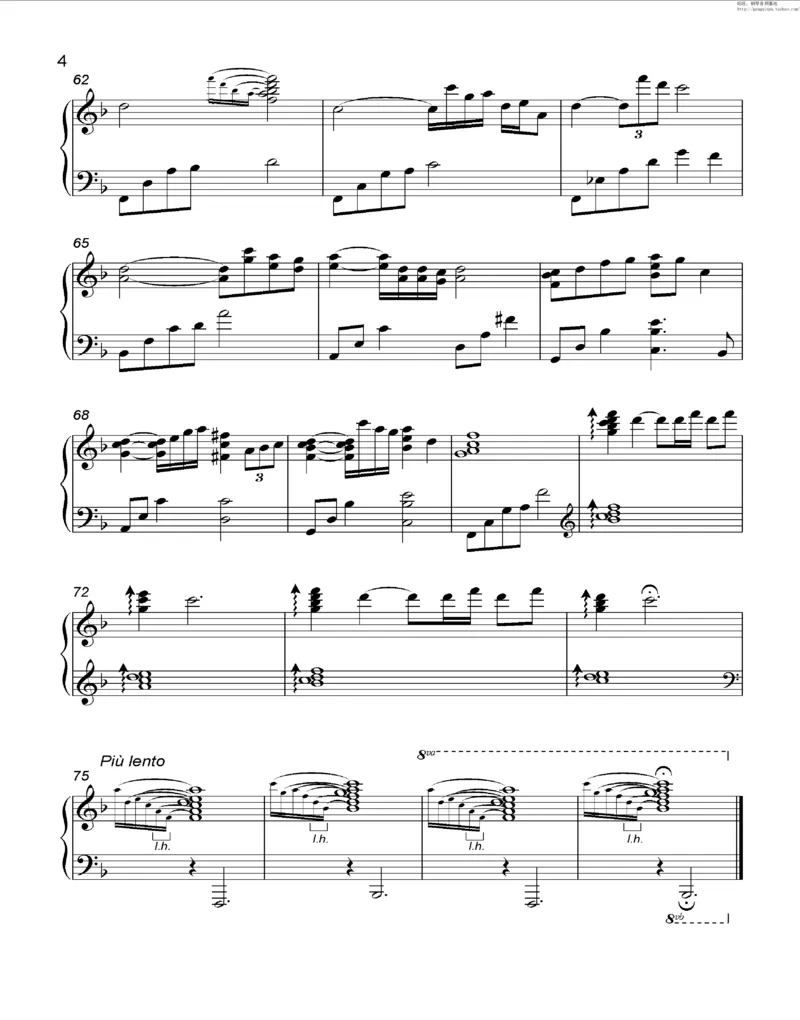 35、细雪-城之内-美莎专辑1-4（208页，共52首）_一万首著名钢琴曲谱哈农贝多芬合集视频教学电子版高清无水印可打印_3流行音乐谱_流行钢琴谱合集形式_高清PDF无水印