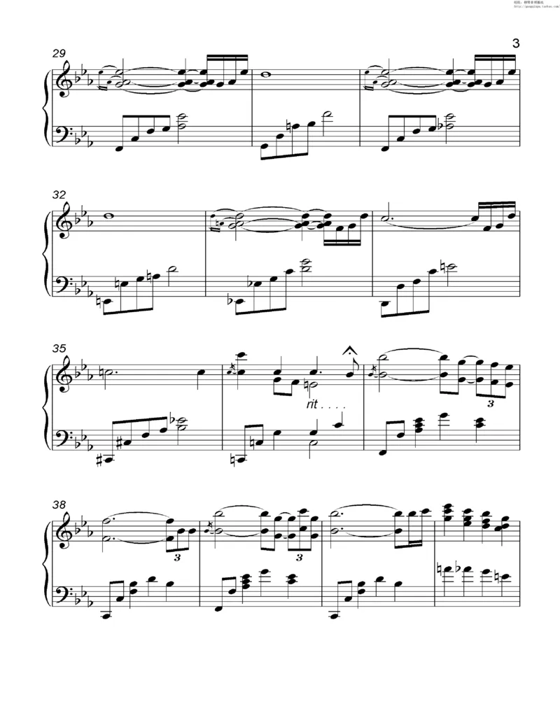 35、细雪-城之内-美莎专辑1-4（208页，共52首）_一万首著名钢琴曲谱哈农贝多芬合集视频教学电子版高清无水印可打印_3流行音乐谱_流行钢琴谱合集形式_高清PDF无水印