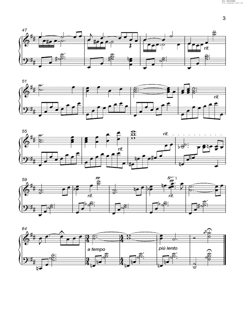 35、细雪-城之内-美莎专辑1-4（208页，共52首）_一万首著名钢琴曲谱哈农贝多芬合集视频教学电子版高清无水印可打印_3流行音乐谱_流行钢琴谱合集形式_高清PDF无水印