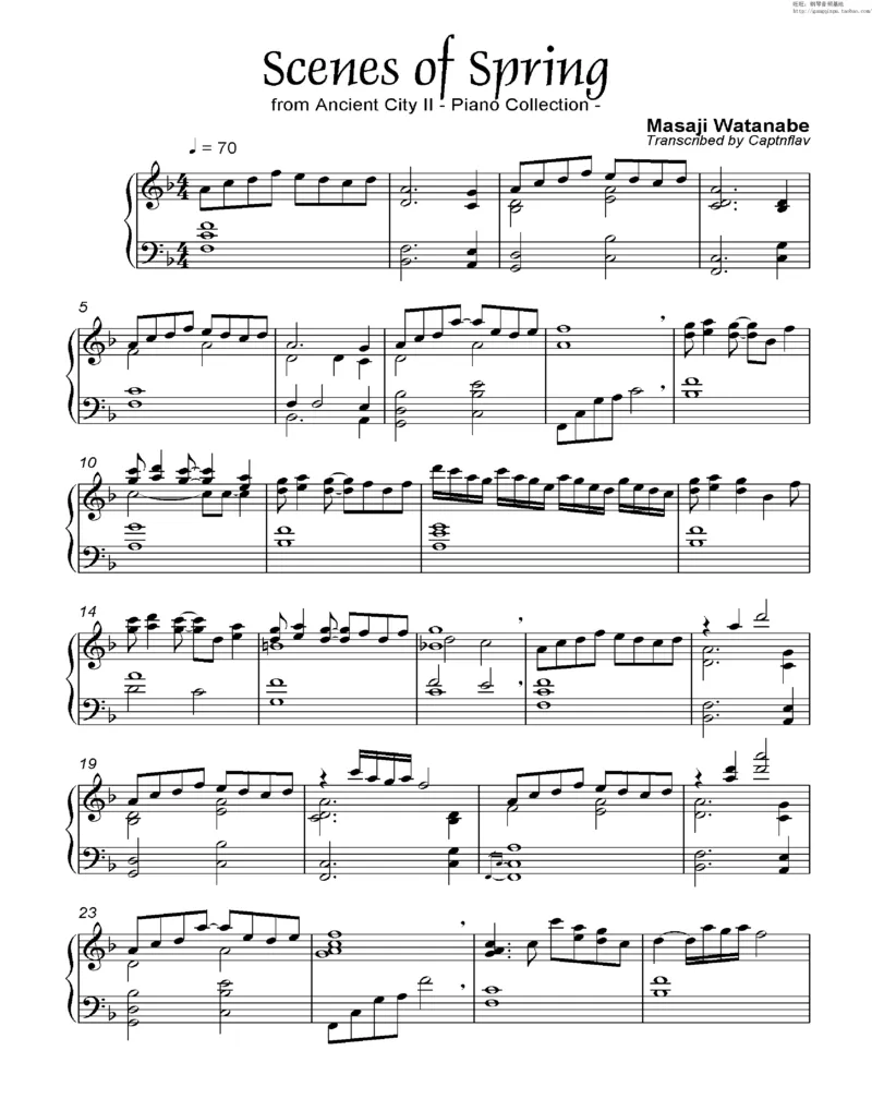 35、细雪-城之内-美莎专辑1-4（208页，共52首）_一万首著名钢琴曲谱哈农贝多芬合集视频教学电子版高清无水印可打印_3流行音乐谱_流行钢琴谱合集形式_高清PDF无水印