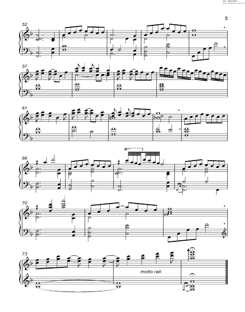 35、细雪-城之内-美莎专辑1-4（208页，共52首）_一万首著名钢琴曲谱哈农贝多芬合集视频教学电子版高清无水印可打印_3流行音乐谱_流行钢琴谱合集形式_高清PDF无水印