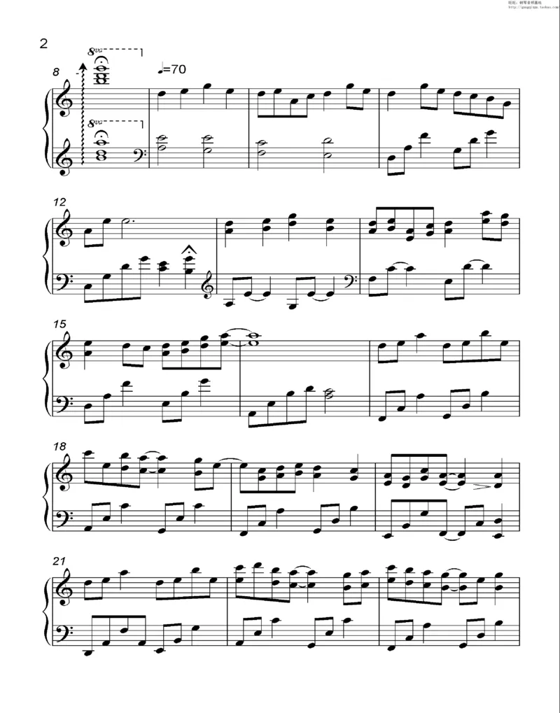 35、细雪-城之内-美莎专辑1-4（208页，共52首）_一万首著名钢琴曲谱哈农贝多芬合集视频教学电子版高清无水印可打印_3流行音乐谱_流行钢琴谱合集形式_高清PDF无水印