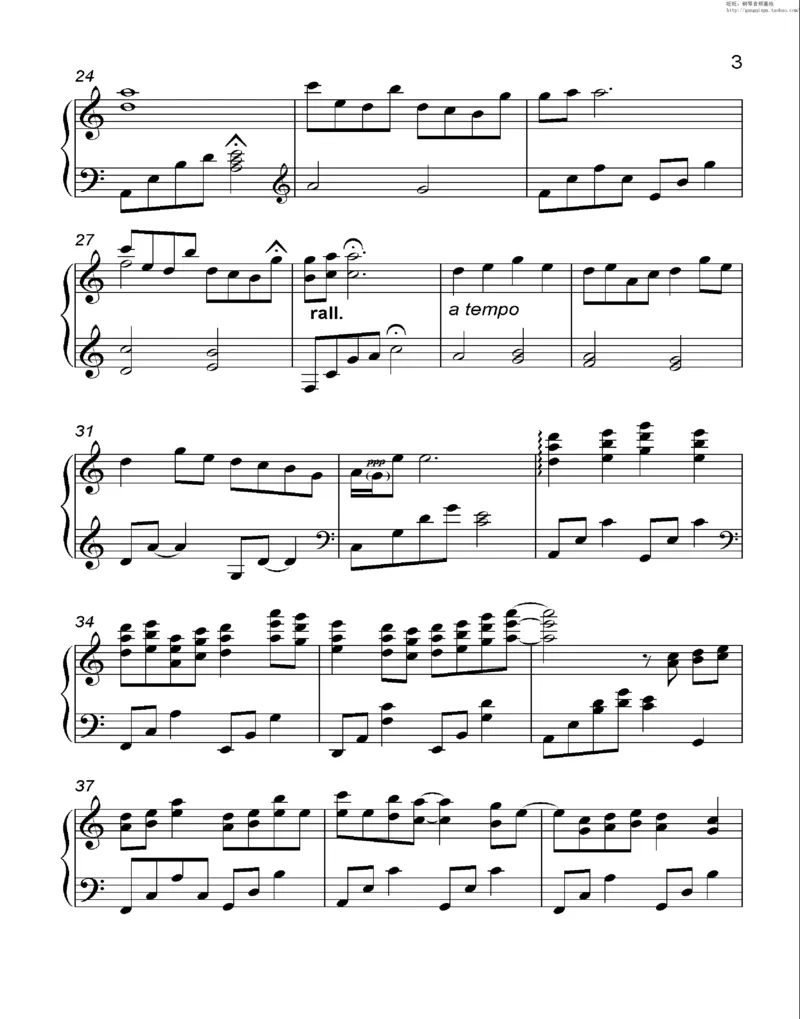 35、细雪-城之内-美莎专辑1-4（208页，共52首）_一万首著名钢琴曲谱哈农贝多芬合集视频教学电子版高清无水印可打印_3流行音乐谱_流行钢琴谱合集形式_高清PDF无水印