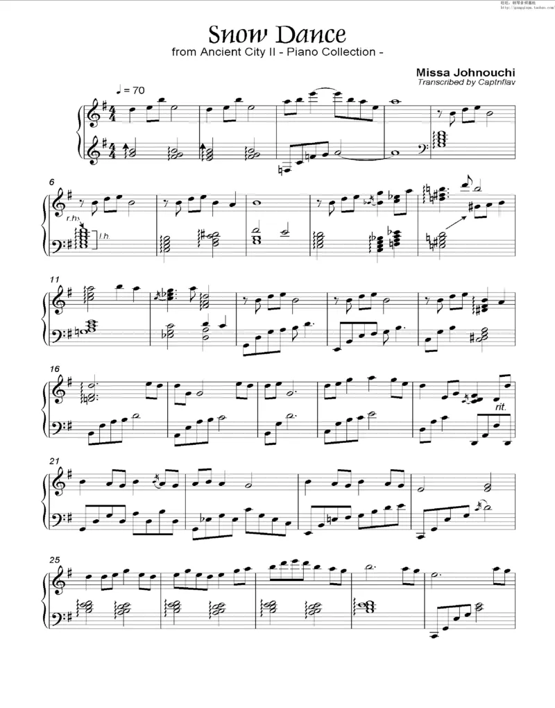 35、细雪-城之内-美莎专辑1-4（208页，共52首）_一万首著名钢琴曲谱哈农贝多芬合集视频教学电子版高清无水印可打印_3流行音乐谱_流行钢琴谱合集形式_高清PDF无水印