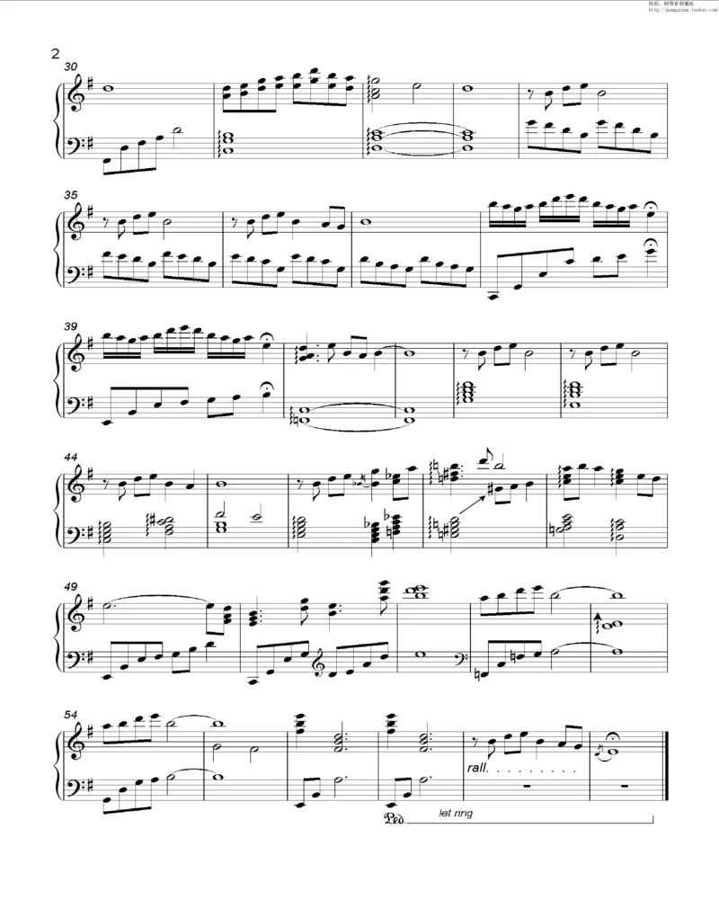 35、细雪-城之内-美莎专辑1-4（208页，共52首）_一万首著名钢琴曲谱哈农贝多芬合集视频教学电子版高清无水印可打印_3流行音乐谱_流行钢琴谱合集形式_高清PDF无水印