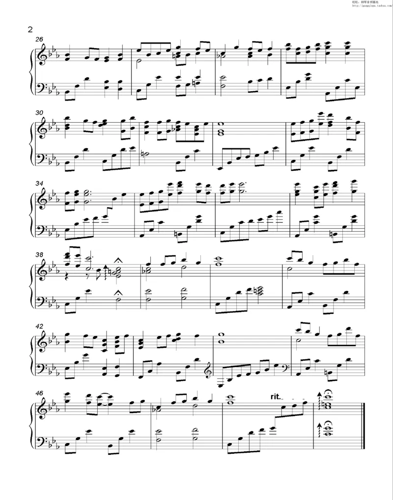 35、细雪-城之内-美莎专辑1-4（208页，共52首）_一万首著名钢琴曲谱哈农贝多芬合集视频教学电子版高清无水印可打印_3流行音乐谱_流行钢琴谱合集形式_高清PDF无水印