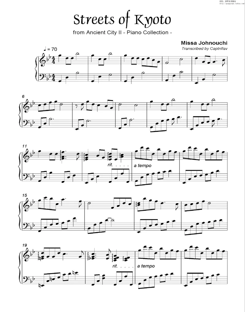 35、细雪-城之内-美莎专辑1-4（208页，共52首）_一万首著名钢琴曲谱哈农贝多芬合集视频教学电子版高清无水印可打印_3流行音乐谱_流行钢琴谱合集形式_高清PDF无水印