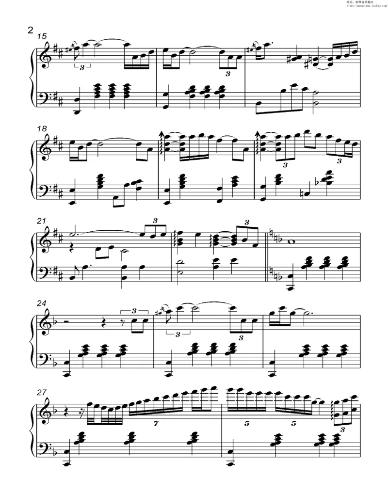 35、细雪-城之内-美莎专辑1-4（208页，共52首）_一万首著名钢琴曲谱哈农贝多芬合集视频教学电子版高清无水印可打印_3流行音乐谱_流行钢琴谱合集形式_高清PDF无水印