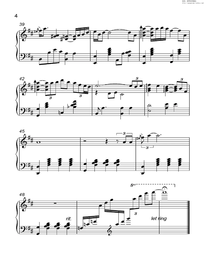 35、细雪-城之内-美莎专辑1-4（208页，共52首）_一万首著名钢琴曲谱哈农贝多芬合集视频教学电子版高清无水印可打印_3流行音乐谱_流行钢琴谱合集形式_高清PDF无水印