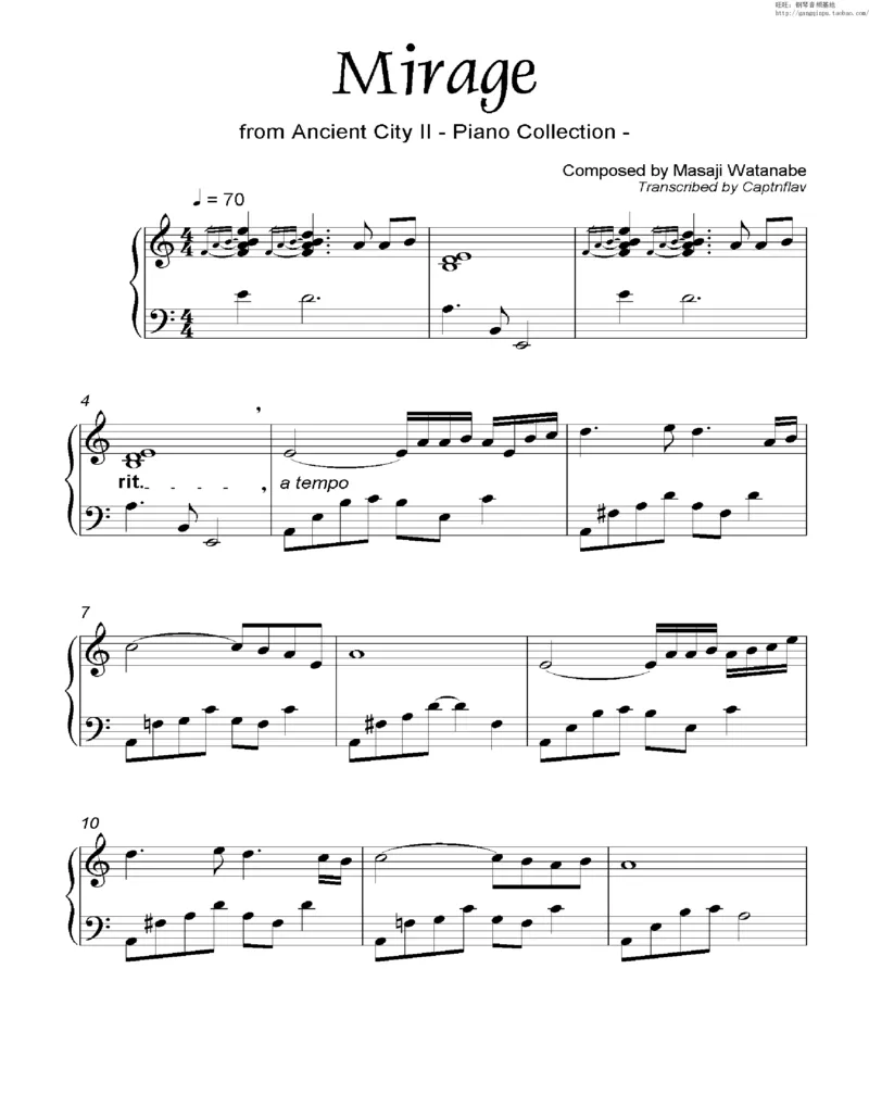 35、细雪-城之内-美莎专辑1-4（208页，共52首）_一万首著名钢琴曲谱哈农贝多芬合集视频教学电子版高清无水印可打印_3流行音乐谱_流行钢琴谱合集形式_高清PDF无水印