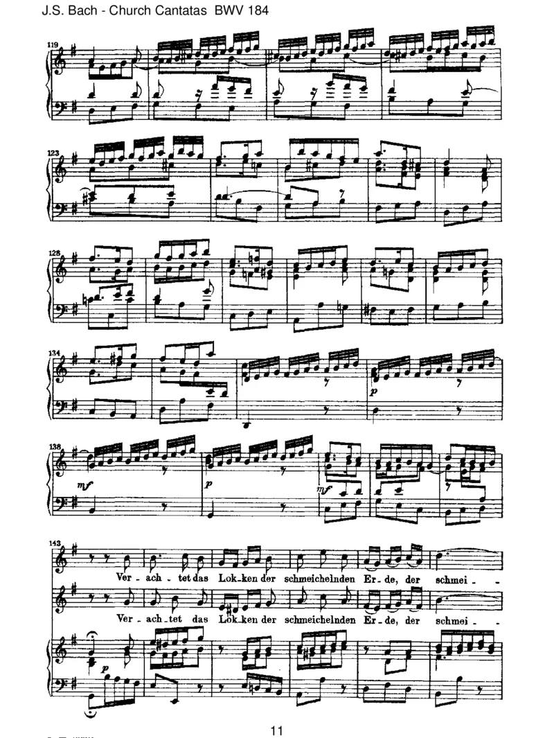 BWV184Erw&uuml;nschtesFreudenlicht_一万首著名钢琴曲谱哈农贝多芬合集视频教学电子版高清无水印可打印_1古典钢琴知名音乐家谱_巴赫钢琴谱全集_J.S巴赫作品全集_JohannSebastianBach(1685-1750)巴赫