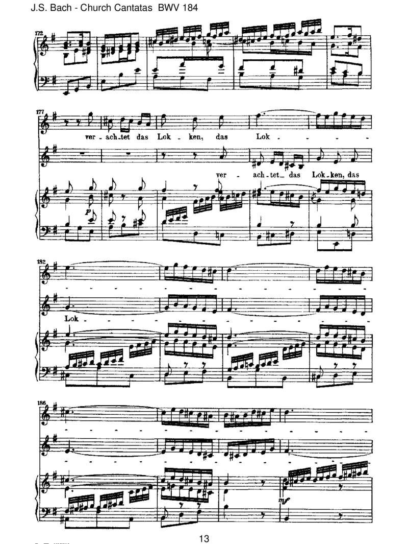 BWV184Erw&uuml;nschtesFreudenlicht_一万首著名钢琴曲谱哈农贝多芬合集视频教学电子版高清无水印可打印_1古典钢琴知名音乐家谱_巴赫钢琴谱全集_J.S巴赫作品全集_JohannSebastianBach(1685-1750)巴赫