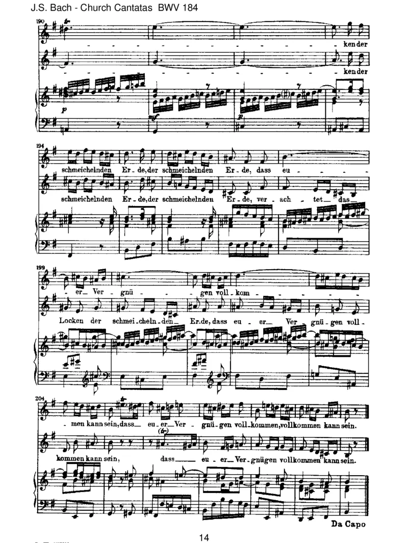 BWV184Erw&uuml;nschtesFreudenlicht_一万首著名钢琴曲谱哈农贝多芬合集视频教学电子版高清无水印可打印_1古典钢琴知名音乐家谱_巴赫钢琴谱全集_J.S巴赫作品全集_JohannSebastianBach(1685-1750)巴赫