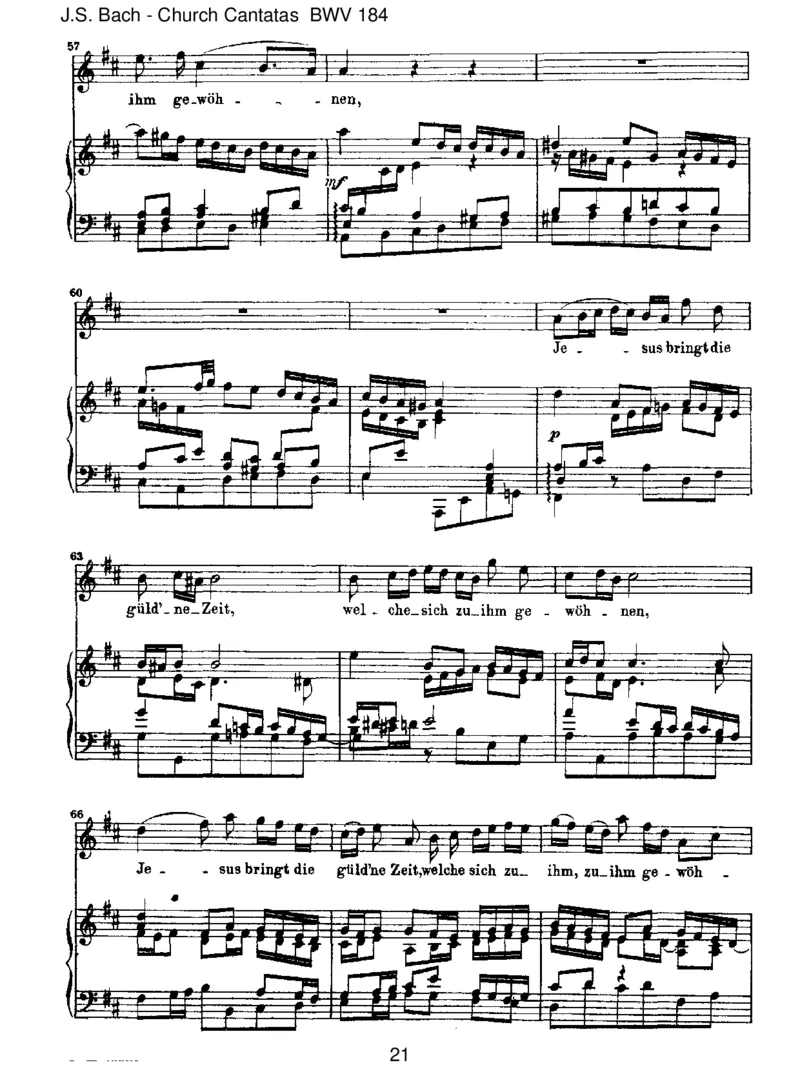 BWV184Erw&uuml;nschtesFreudenlicht_一万首著名钢琴曲谱哈农贝多芬合集视频教学电子版高清无水印可打印_1古典钢琴知名音乐家谱_巴赫钢琴谱全集_J.S巴赫作品全集_JohannSebastianBach(1685-1750)巴赫
