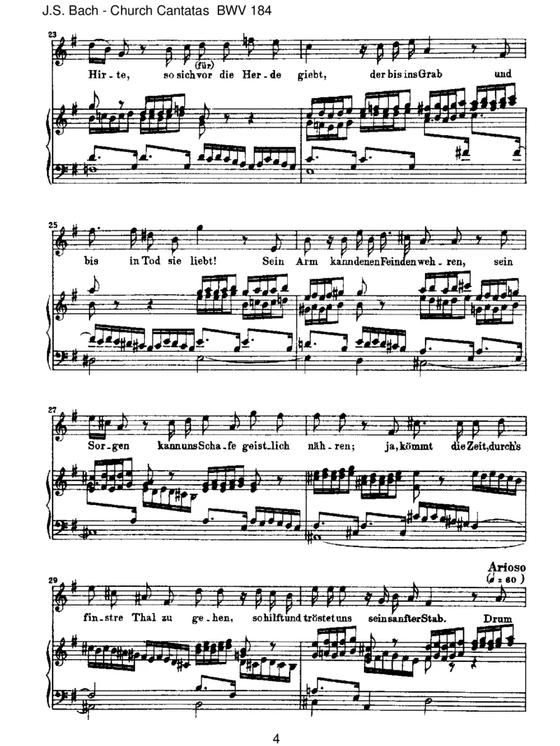 BWV184Erw&uuml;nschtesFreudenlicht_一万首著名钢琴曲谱哈农贝多芬合集视频教学电子版高清无水印可打印_1古典钢琴知名音乐家谱_巴赫钢琴谱全集_J.S巴赫作品全集_JohannSebastianBach(1685-1750)巴赫