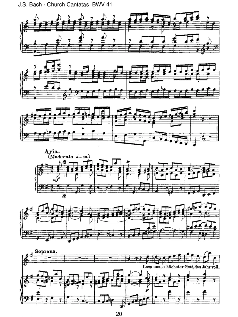 BWV41Jesu,nunseigepreiset_一万首著名钢琴曲谱哈农贝多芬合集视频教学电子版高清无水印可打印_1古典钢琴知名音乐家谱_巴赫钢琴谱全集_J.S巴赫作品全集_JohannSebastianBach(1685-1750)巴赫