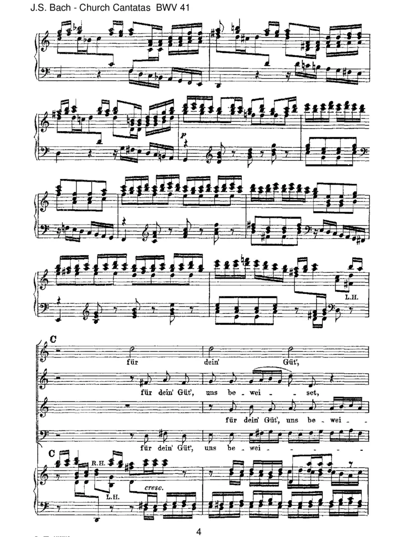 BWV41Jesu,nunseigepreiset_一万首著名钢琴曲谱哈农贝多芬合集视频教学电子版高清无水印可打印_1古典钢琴知名音乐家谱_巴赫钢琴谱全集_J.S巴赫作品全集_JohannSebastianBach(1685-1750)巴赫