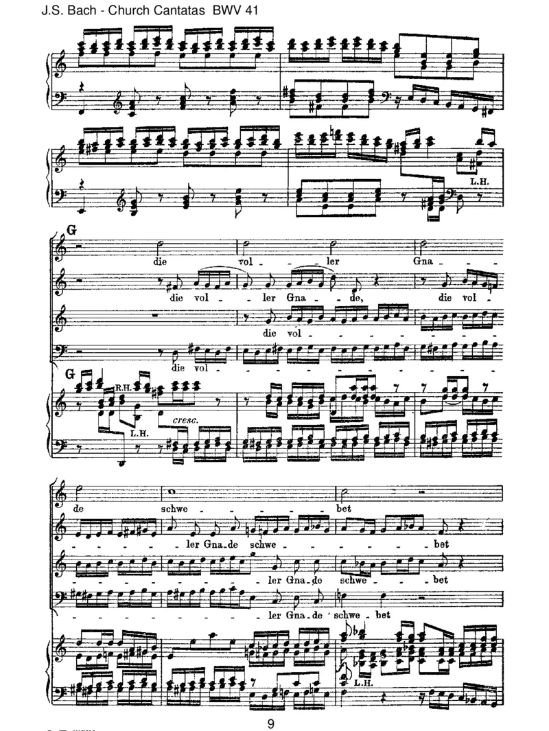 BWV41Jesu,nunseigepreiset_一万首著名钢琴曲谱哈农贝多芬合集视频教学电子版高清无水印可打印_1古典钢琴知名音乐家谱_巴赫钢琴谱全集_J.S巴赫作品全集_JohannSebastianBach(1685-1750)巴赫