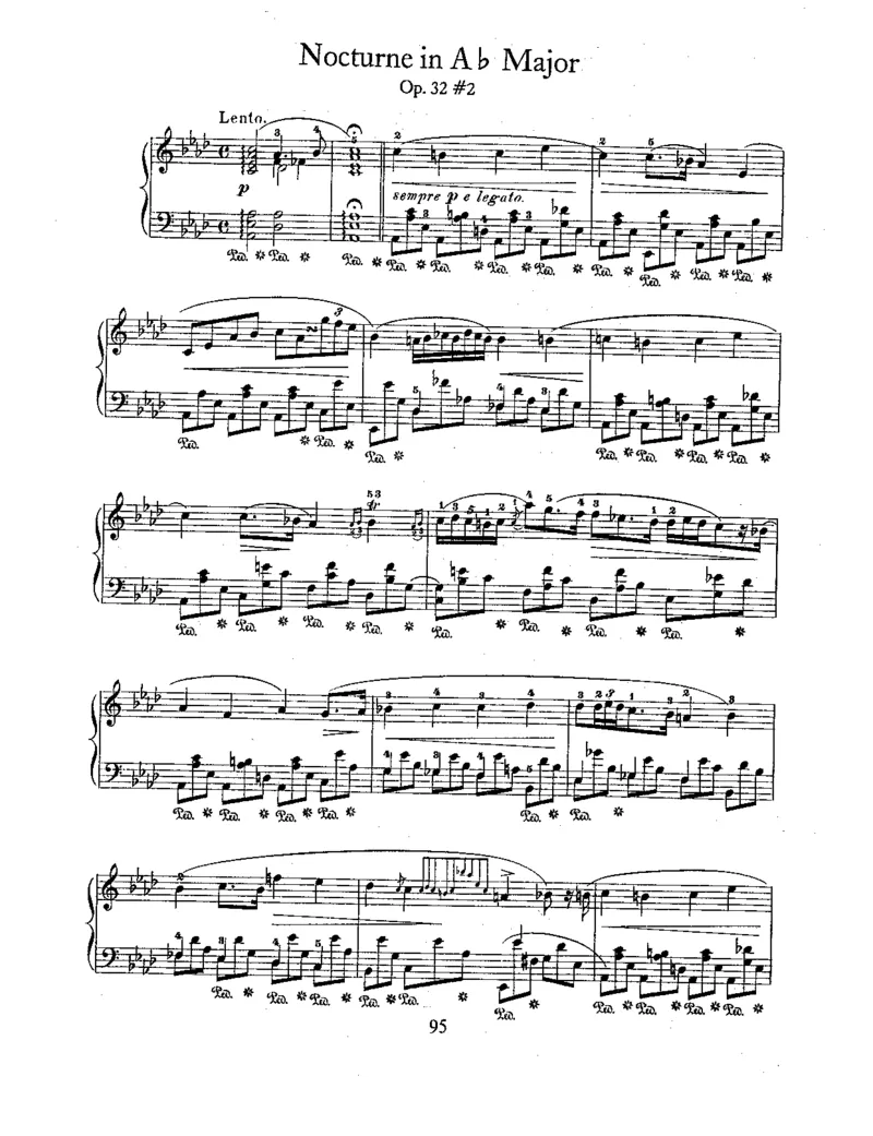 2Nocturnes,Op32_一万首著名钢琴曲谱哈农贝多芬合集视频教学电子版高清无水印可打印_1古典钢琴知名音乐家谱_肖邦钢琴谱全集_夜曲