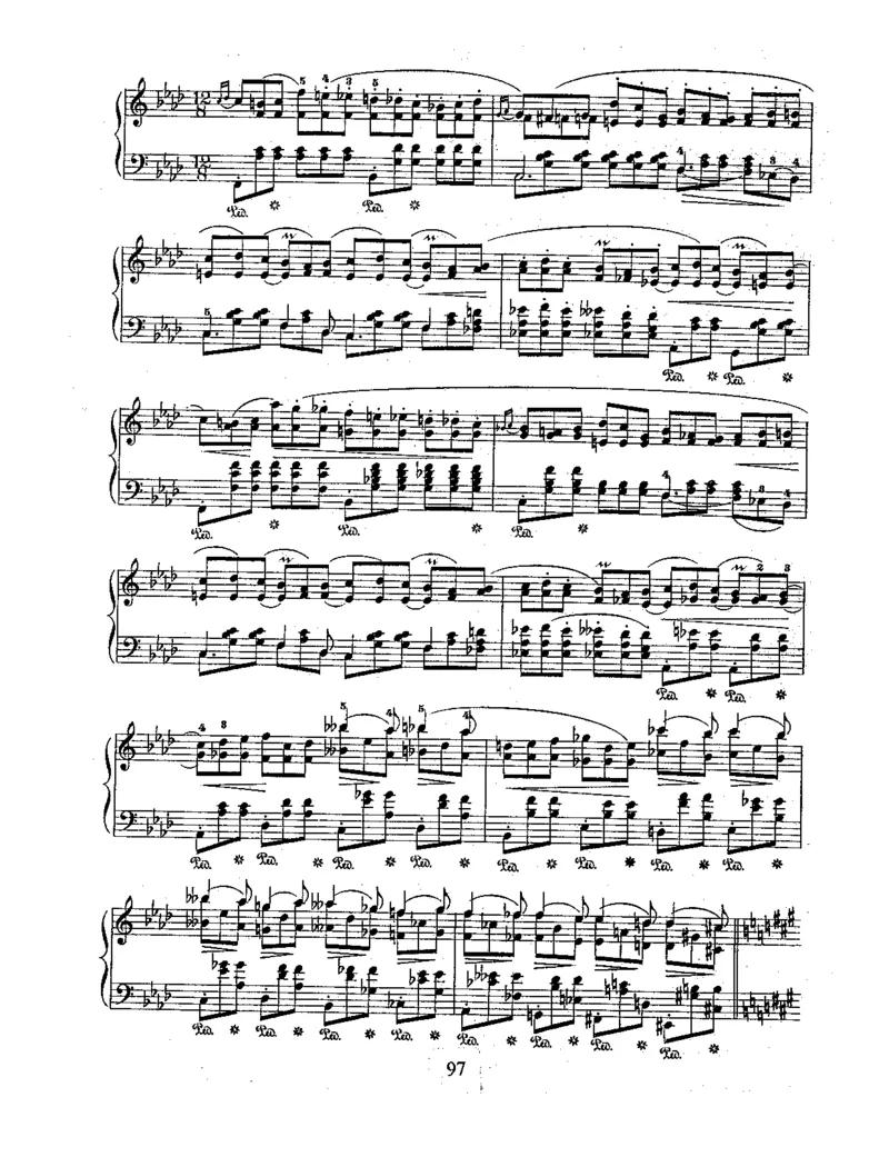 2Nocturnes,Op32_一万首著名钢琴曲谱哈农贝多芬合集视频教学电子版高清无水印可打印_1古典钢琴知名音乐家谱_肖邦钢琴谱全集_夜曲