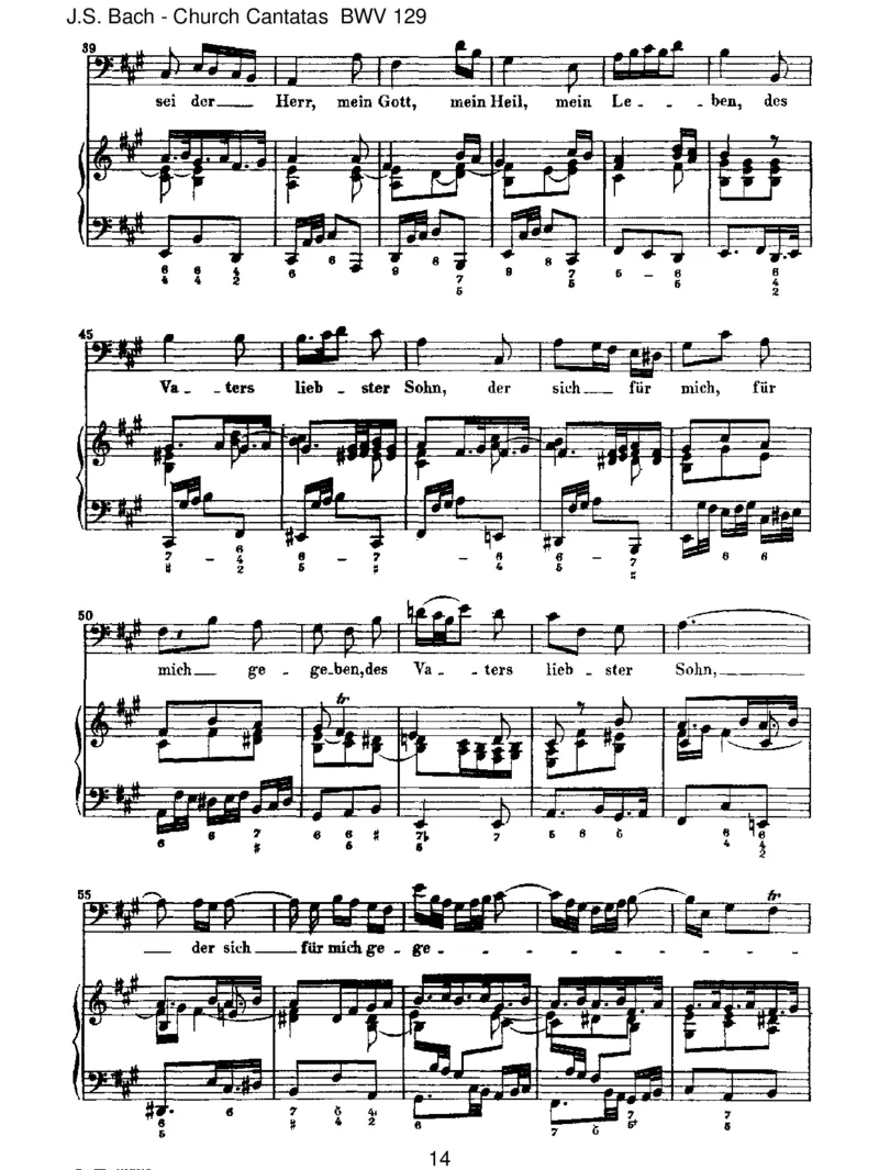 BWV129GelobetseiderHerr,meinGott_一万首著名钢琴曲谱哈农贝多芬合集视频教学电子版高清无水印可打印_1古典钢琴知名音乐家谱_巴赫钢琴谱全集_J.S巴赫作品全集