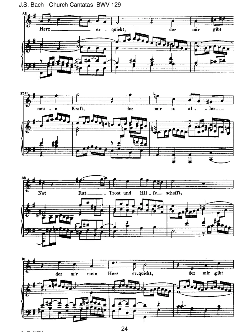 BWV129GelobetseiderHerr,meinGott_一万首著名钢琴曲谱哈农贝多芬合集视频教学电子版高清无水印可打印_1古典钢琴知名音乐家谱_巴赫钢琴谱全集_J.S巴赫作品全集