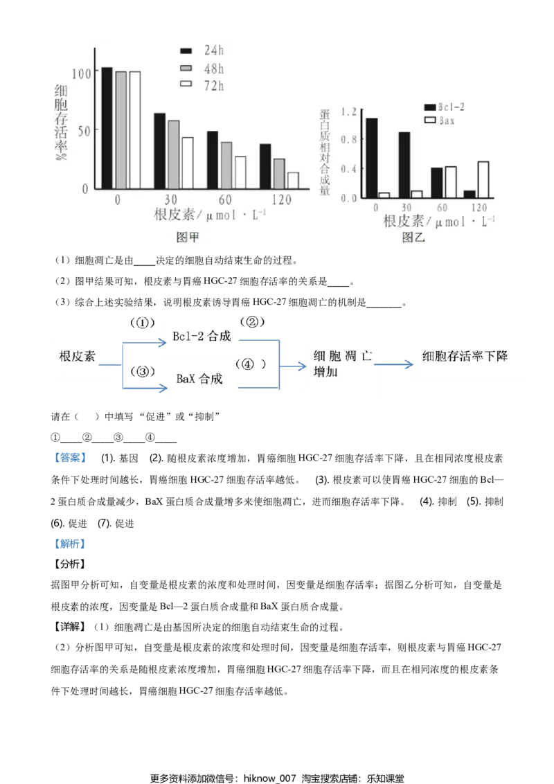 精品解析：北京市平谷区高一上学期期末生物试题（解析版）_E015高中全科试卷_生物试题_必修1_4.期末试卷_2.各地真题_精品解析：北京市平谷区高一上学期期末生物试题