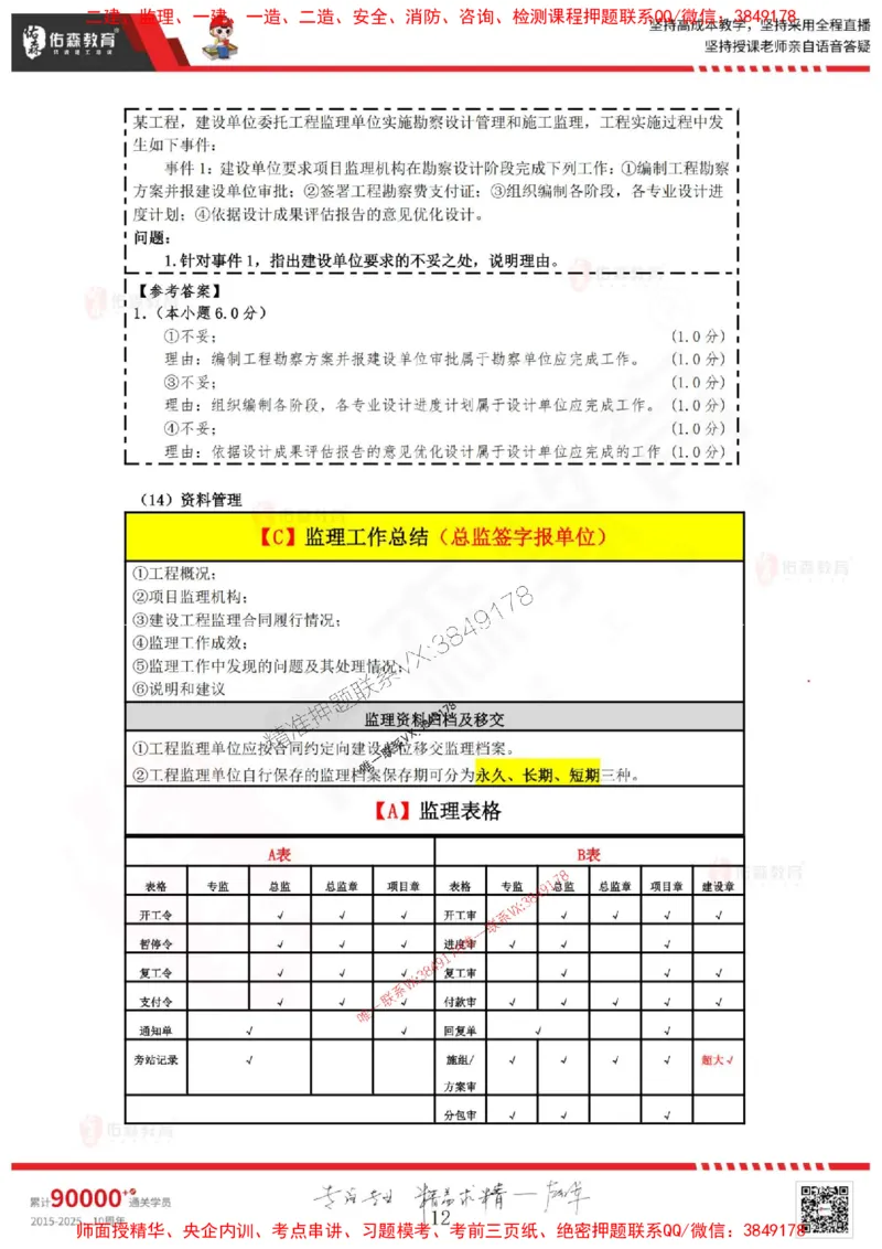 5月12日《监理案例》冲刺课件_监理工程师_2025监理工程师_2025年监理工程师SVIP_2025年监理土建案例SVIP_02-基础精讲✿高端面授✿深度强化_42-2025土建案例-珠峰直播课-叶翼虎05.12