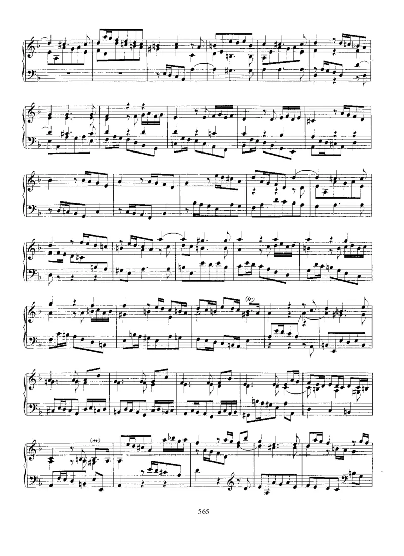 7Toccatas_一万首著名钢琴曲谱哈农贝多芬合集视频教学电子版高清无水印可打印_1古典钢琴知名音乐家谱_巴赫钢琴谱全集