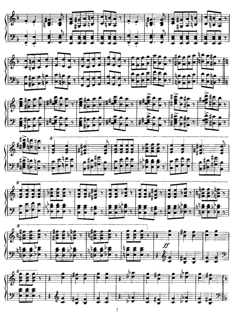 CsardasMacabre_一万首著名钢琴曲谱哈农贝多芬合集视频教学电子版高清无水印可打印_1古典钢琴知名音乐家谱_李斯特钢琴谱全集_其他作品