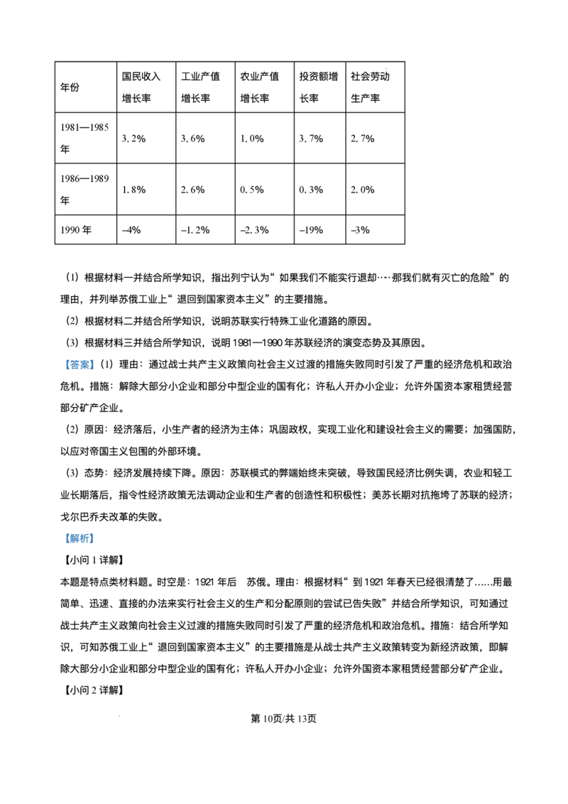 湖南省邵阳市2024-2025学年高一下学期期末考试历史试题_2024-2025高一（7-7月题库）_2025年7月_250705湖南省邵阳市邵东市联考2024-2025学年高一下学期7月期末考试