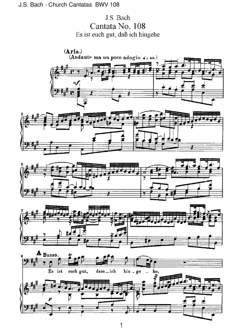 BWV108Esisteuchgut,dassichhingehe_一万首著名钢琴曲谱哈农贝多芬合集视频教学电子版高清无水印可打印_1古典钢琴知名音乐家谱_巴赫钢琴谱全集_J.S巴赫作品全集