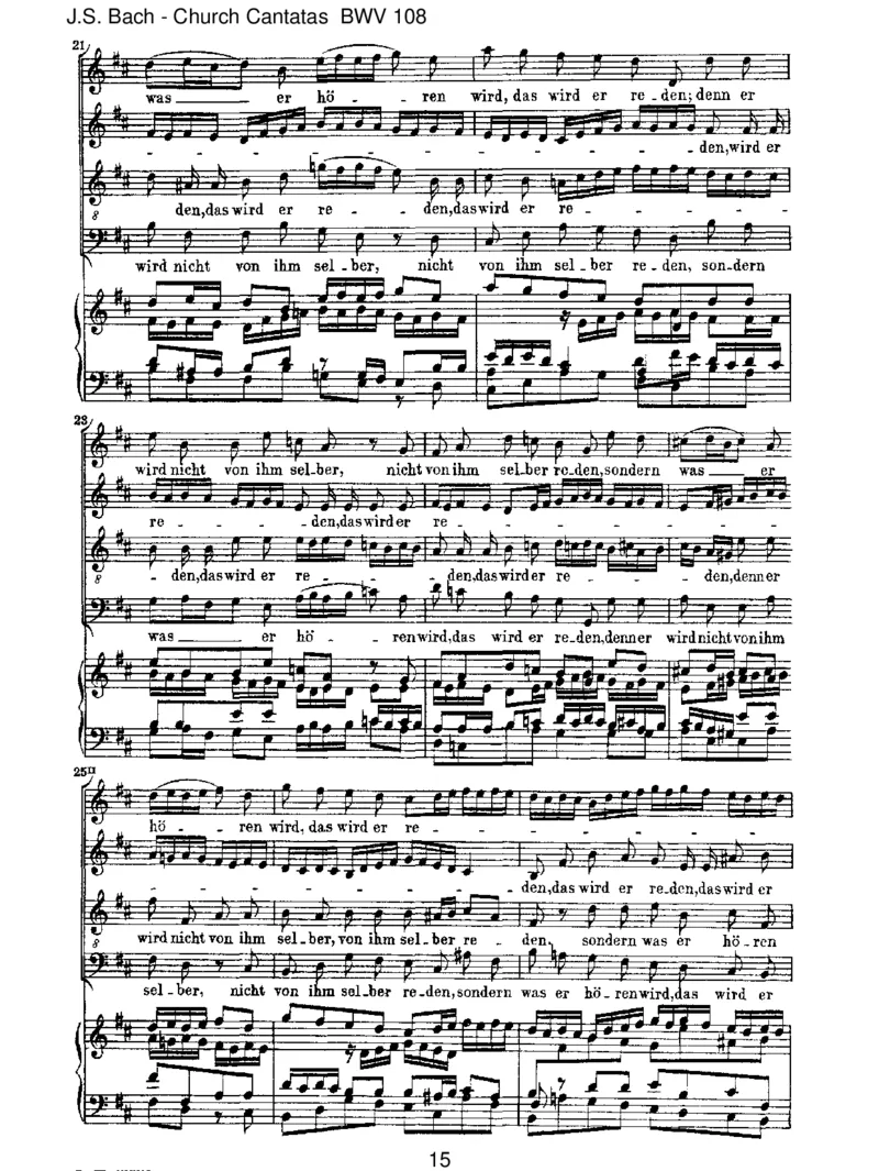 BWV108Esisteuchgut,dassichhingehe_一万首著名钢琴曲谱哈农贝多芬合集视频教学电子版高清无水印可打印_1古典钢琴知名音乐家谱_巴赫钢琴谱全集_J.S巴赫作品全集