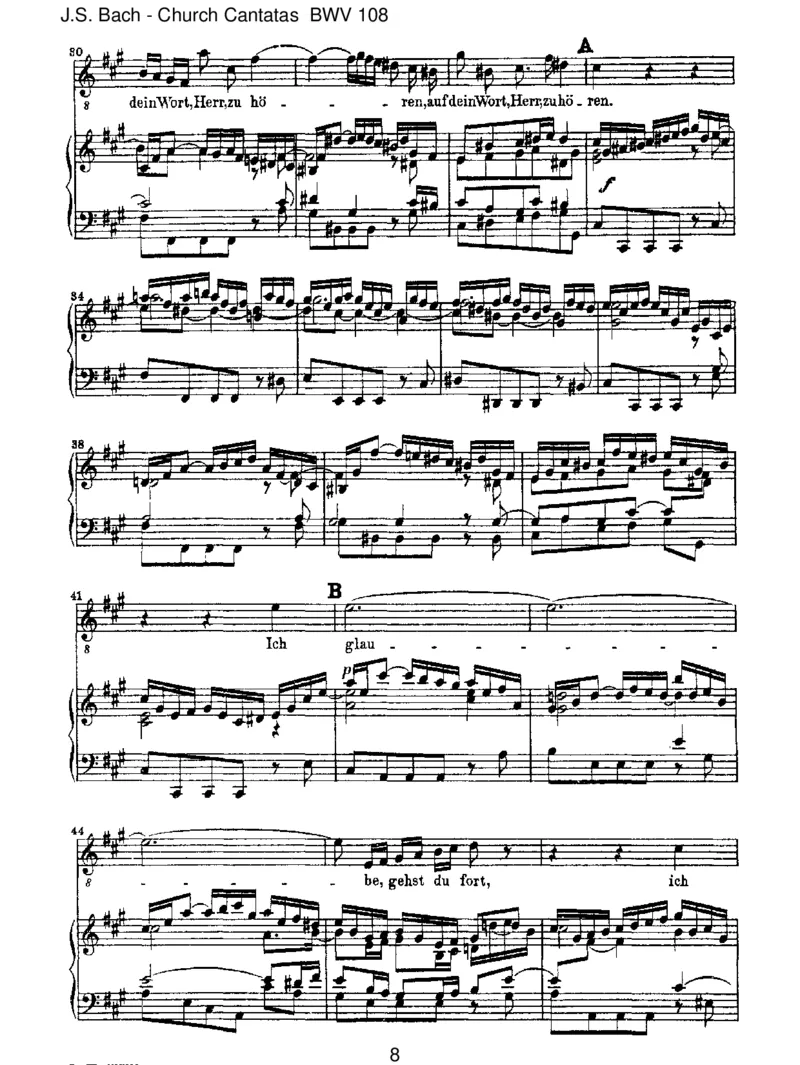 BWV108Esisteuchgut,dassichhingehe_一万首著名钢琴曲谱哈农贝多芬合集视频教学电子版高清无水印可打印_1古典钢琴知名音乐家谱_巴赫钢琴谱全集_J.S巴赫作品全集