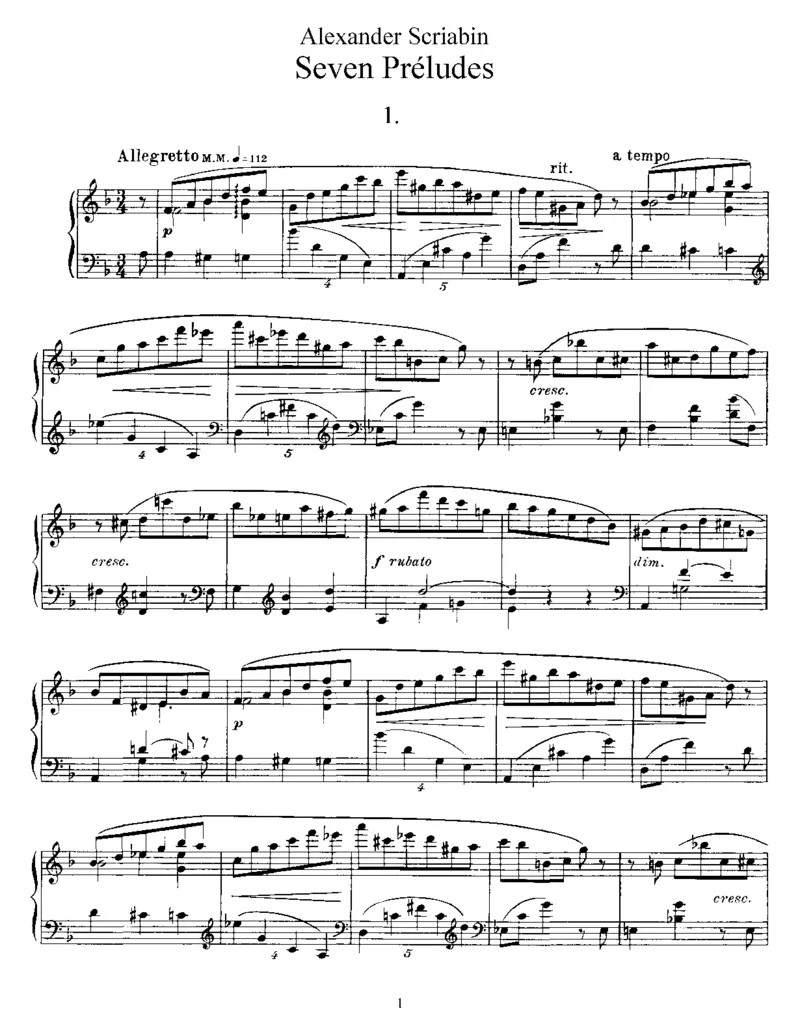 7Preludes,Op17_一万首著名钢琴曲谱哈农贝多芬合集视频教学电子版高清无水印可打印_1古典钢琴知名音乐家谱_斯克里亚宾钢琴谱全集_前奏曲