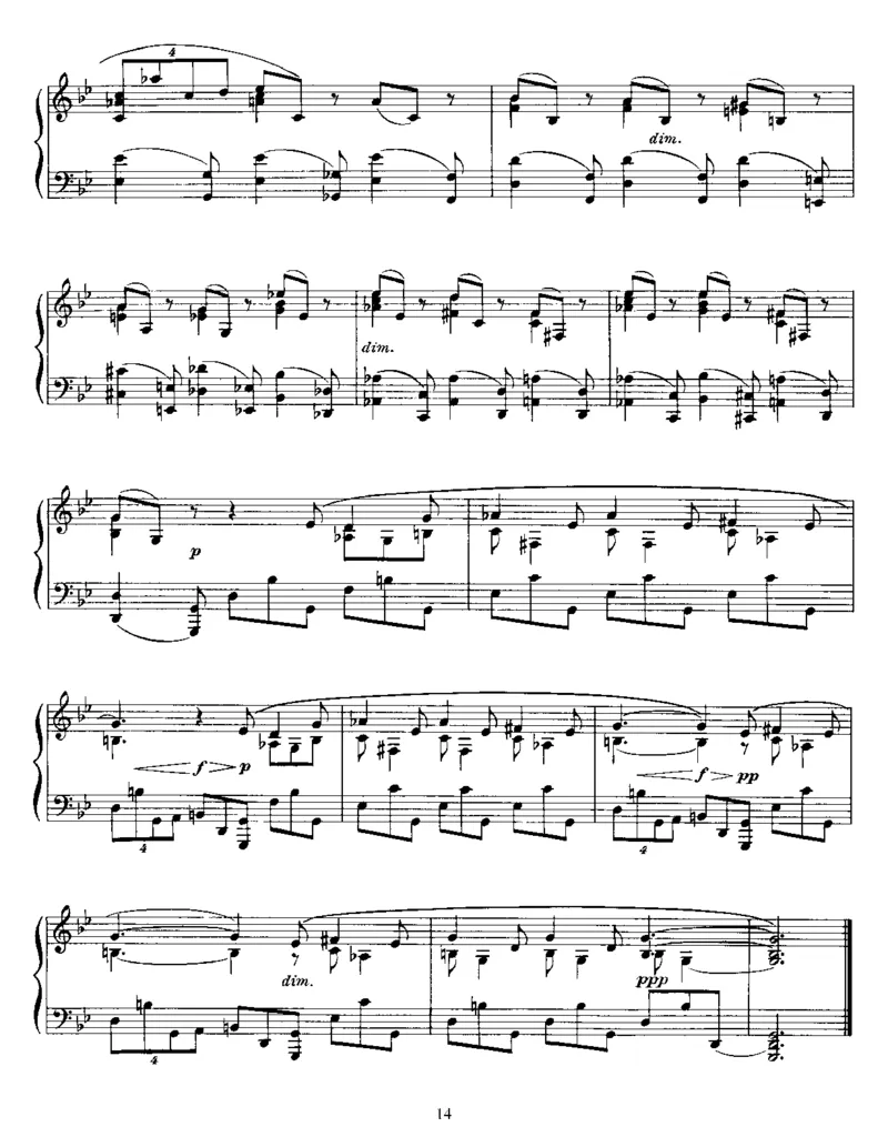 7Preludes,Op17_一万首著名钢琴曲谱哈农贝多芬合集视频教学电子版高清无水印可打印_1古典钢琴知名音乐家谱_斯克里亚宾钢琴谱全集_前奏曲