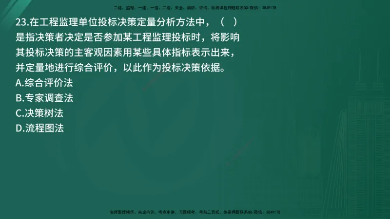 25监理《监理概论》经典甄题详解（在线版）_监理工程师_2025监理工程师_2025年监理工程师SVIP_2025年监理概论法规SVIP_03-习题精析✿实战特训✿模考通关_讲义